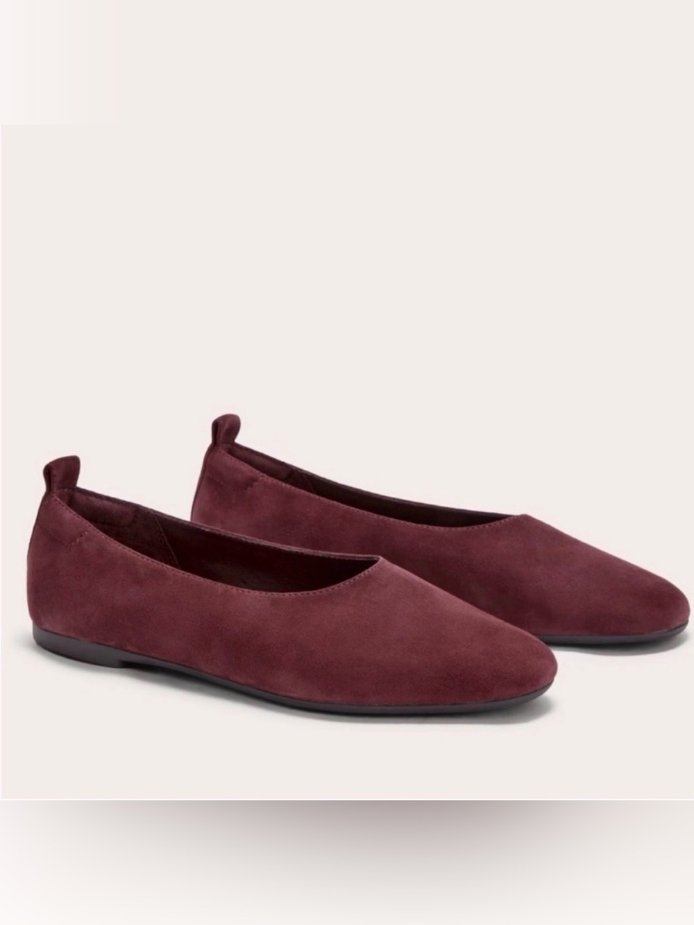 Everlane Wine Suede Day Glove